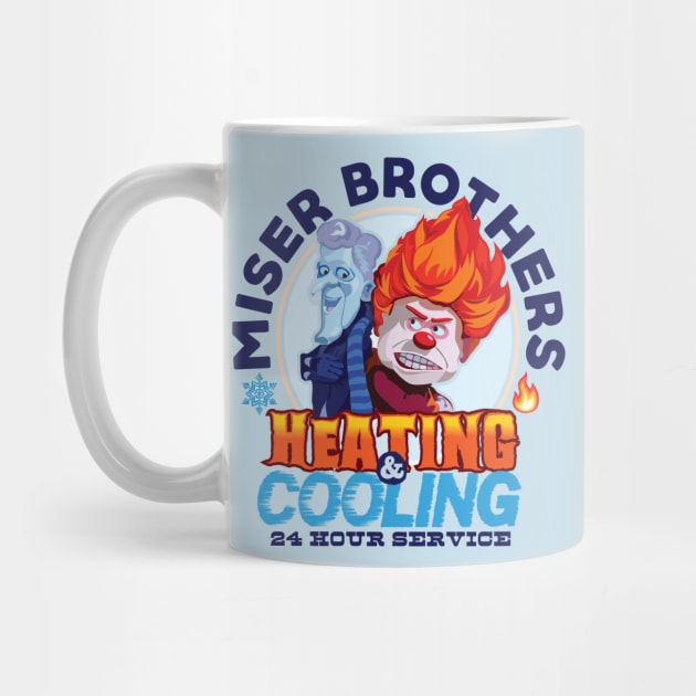 Miser Brothers Heating & Cooling by MindsparkCreative